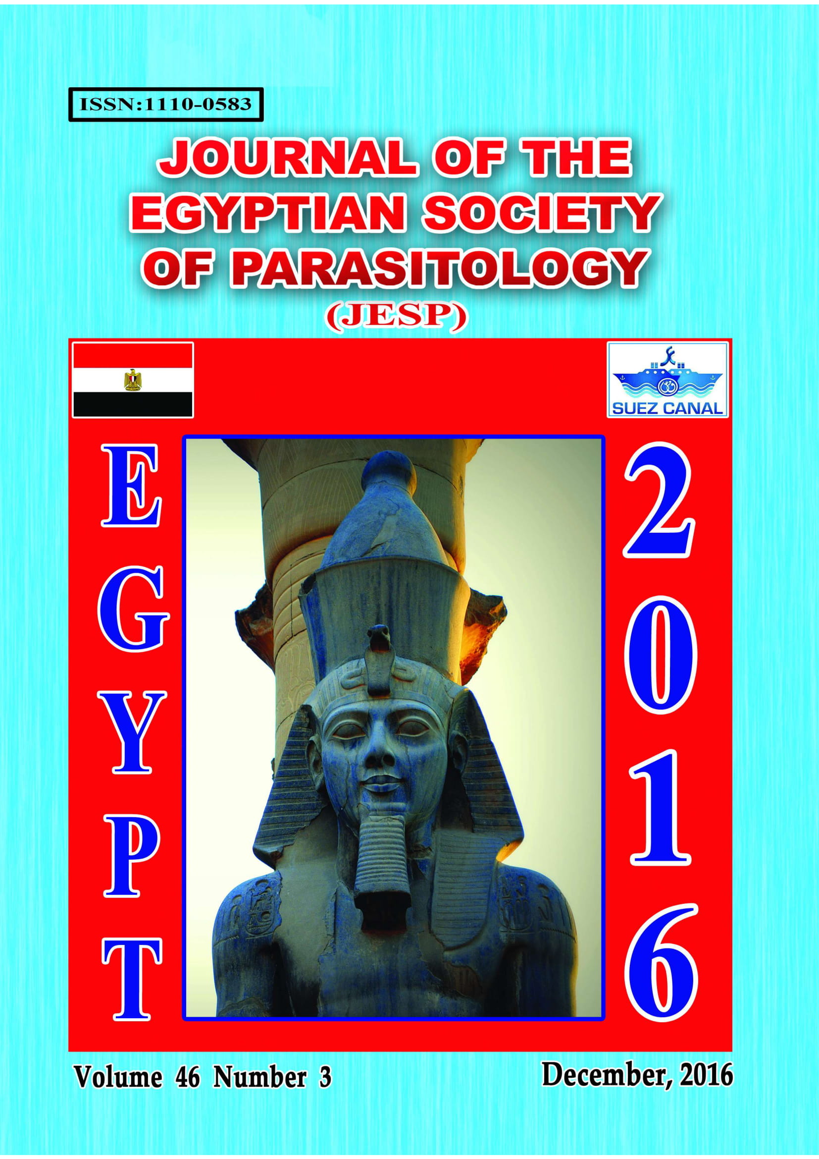 Journal of the Egyptian Society of Parasitology